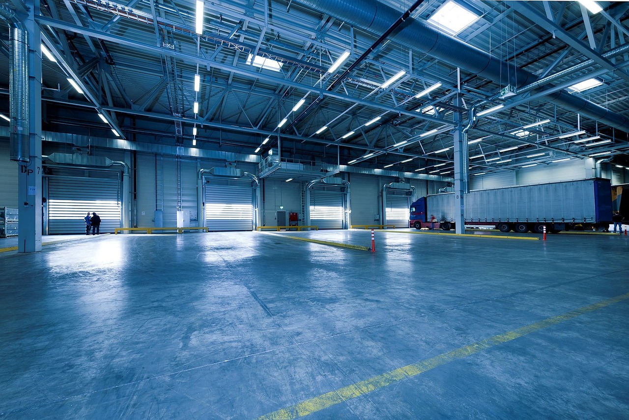 industrial hall, toore, warehouse